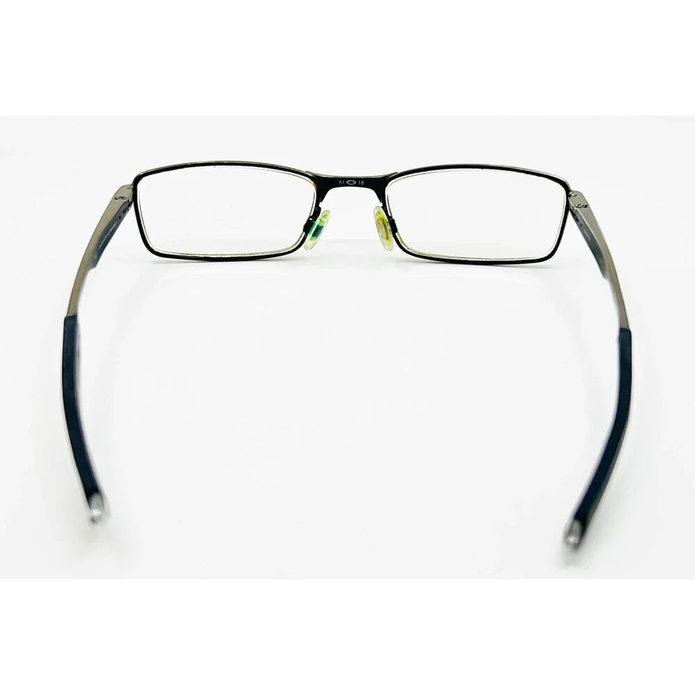 Oakley Socket 2.0 Eyeglasses Mens Brushed Chrome Black Fair 51-18-133